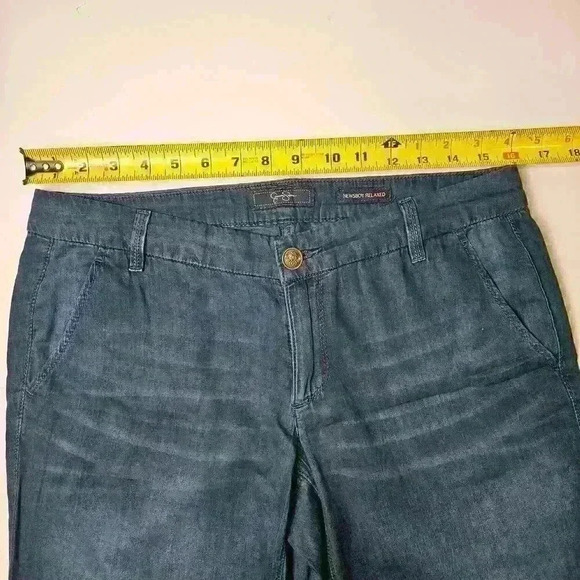 Jessica Simpson Newsboy Relaxed Dress Dark Denim Size 28 - Picture 3 of 8